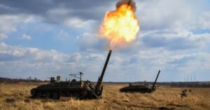 Pháo cối mạnh nhất thế giới của Nga phá hủy kho đạn Ukraine