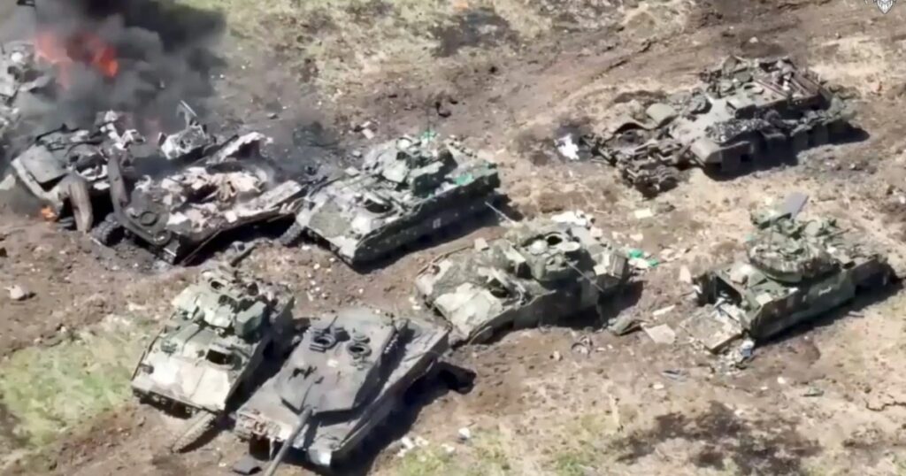 Báo Mỹ: Ukraine tổn thất nặng nề về thiết giáp