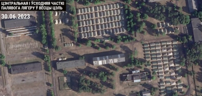 Trại quân đội Nga tại Belarus bất ngờ bị dỡ bỏ