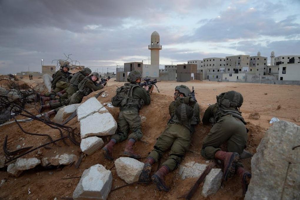 Quân nhân Israel trong một hoạt động huấn luyện tác chiến đô thị