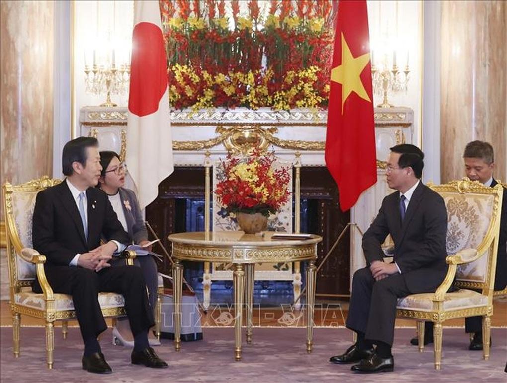 Chủ tịch nước tiếp những người bạn Nhật Bản thân thiết với Việt Nam - 2